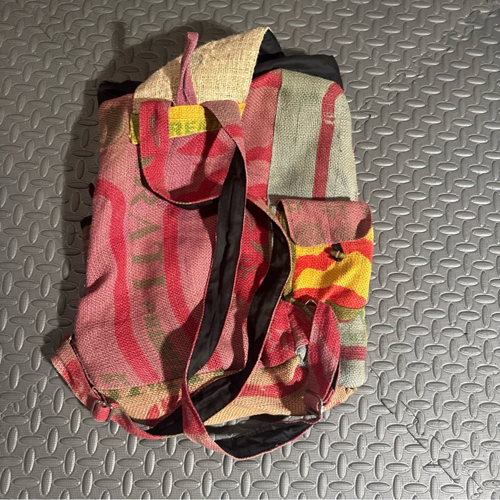 Multicolor Bohemian Backpack - Picture 4 of 15